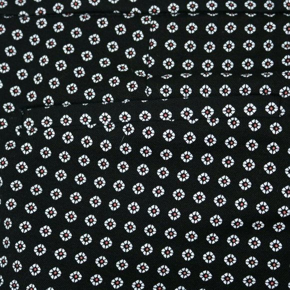 Old Navy The Diva Cropped Skinny Pants Black White Floral Stretch‎ 4 - Picture 8 of 12